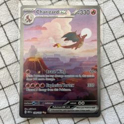 Pokémon TCG 151 Charizard EX 199/165 SIR