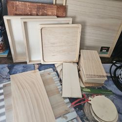 Mixed Unfinished Wood