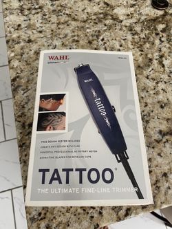 Wahl tattoo designs trimmer