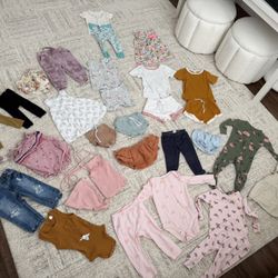 Toddler Girl 12-18M Clothes Bundle 