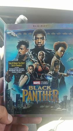 Black Panther blu ray brand new sealed with slip cover
