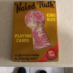 Naked Truth King Size Playing Cards(54) Gorgeous Women 