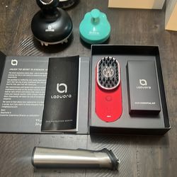 Laduora DUO, Hair massagers and Phillips trimmer