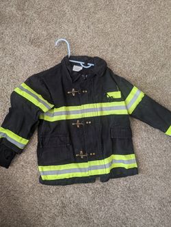 Fireman Jacket Costume 5-6. Halloween