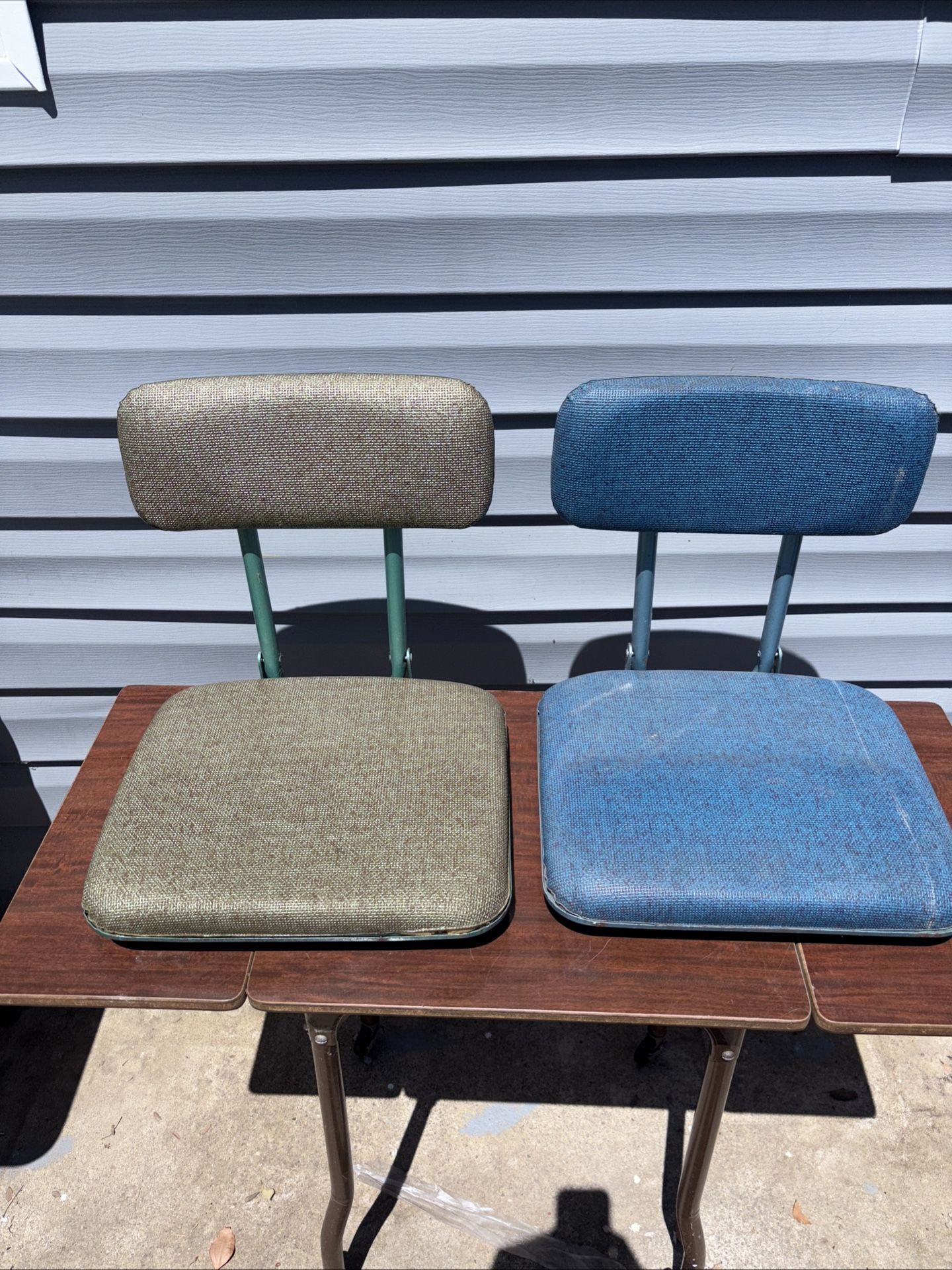 Vintage Stadium Chairs.