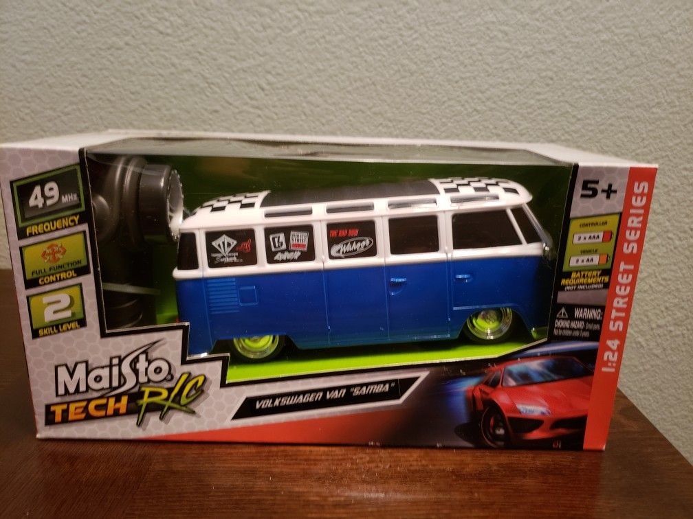 Maisto Tech Rc Vw Samba Bus NEW