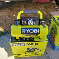 RYOBI CORDLESS COMPRESSOR