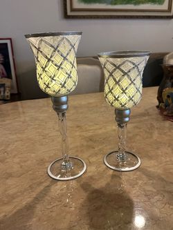 Candle holders set of 2