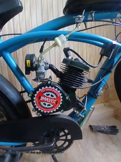 50cc two stroke with a huffy frame