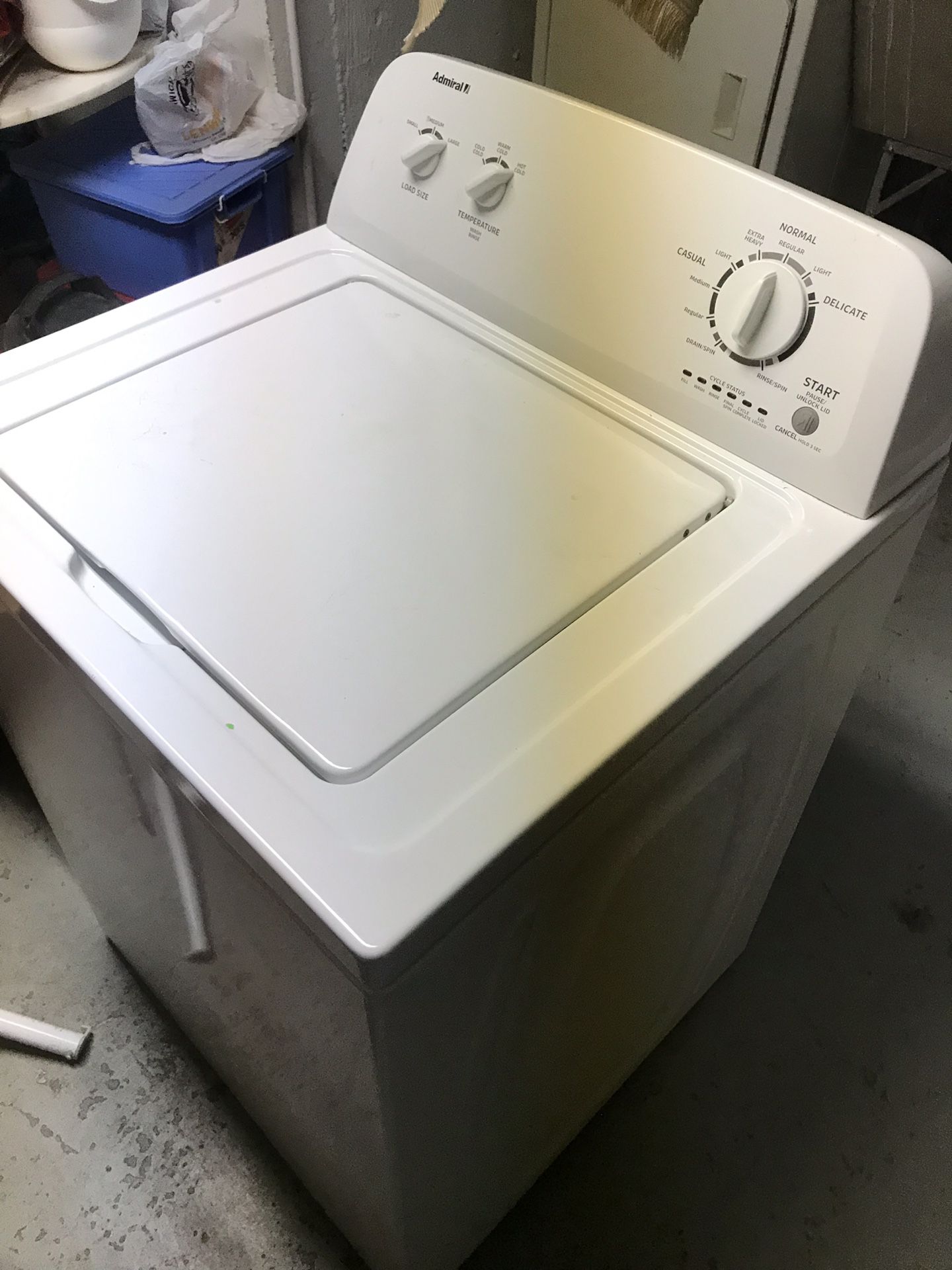 Admiral washer - ATW4675YQ1 - working great!
