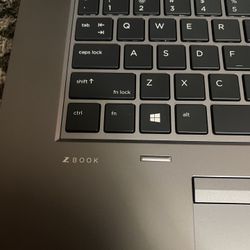 Laptop  Hp Zbook I7 G9  Gaming/editing  