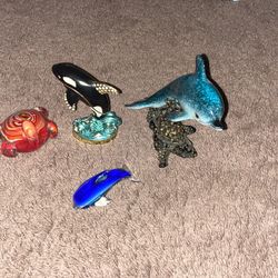 Ocean Figurines And Secret Holder