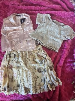 3 Piece Set For Girls - Size Small/ 5