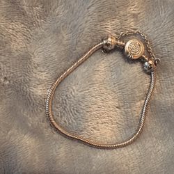 Pandora Bracelet And Safety Chain