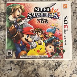 Super Smash Bros 3ds Game