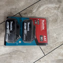 Makita 18v LXT Lithium Ion 5.0Ah Batteries 