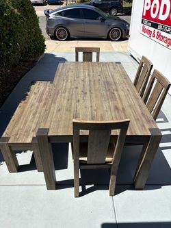 7-Seat Dining Table Set