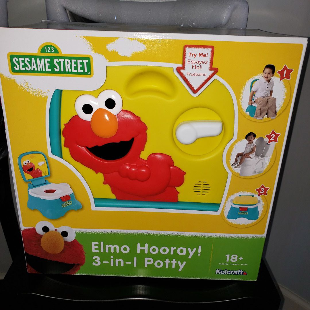 Elmo Hooray 3 in 1 Potty