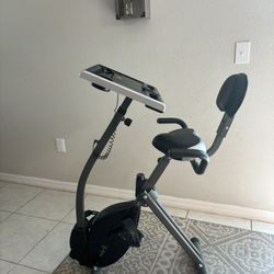 Folding Stationary Bike/Desk