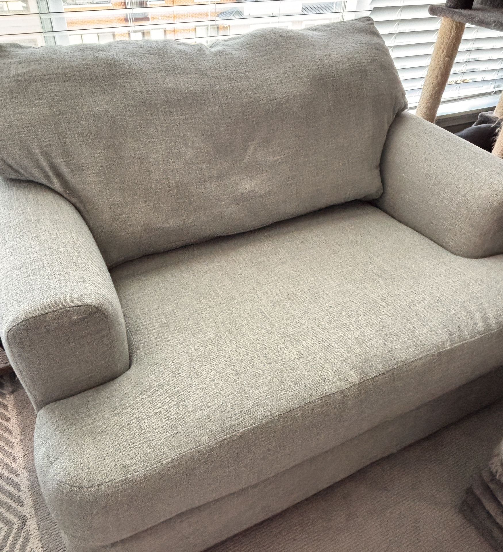 Emilio Upholstered Sofa Chair (Oversized)