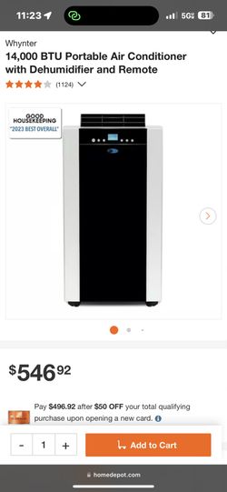 Whynter Portable A/C