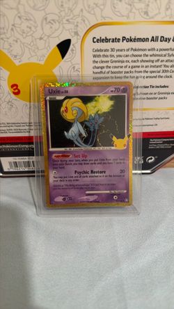 Uxie Lv.55 Holo Pokémon Card 43/146