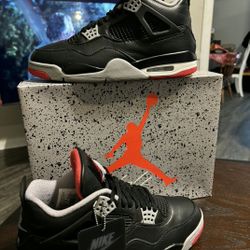 DO NoT Message Me If You Live In DALLAS Jordan 4 Breds Reimagined Sz 11 AUTHENTIC 