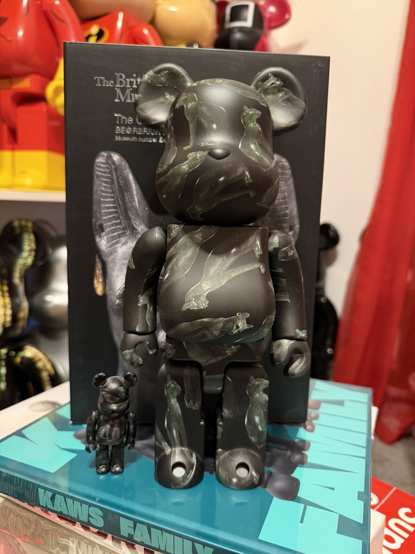 Bearbrick The British Museum The Gayer-Anderson Cat 100% & 400% Set