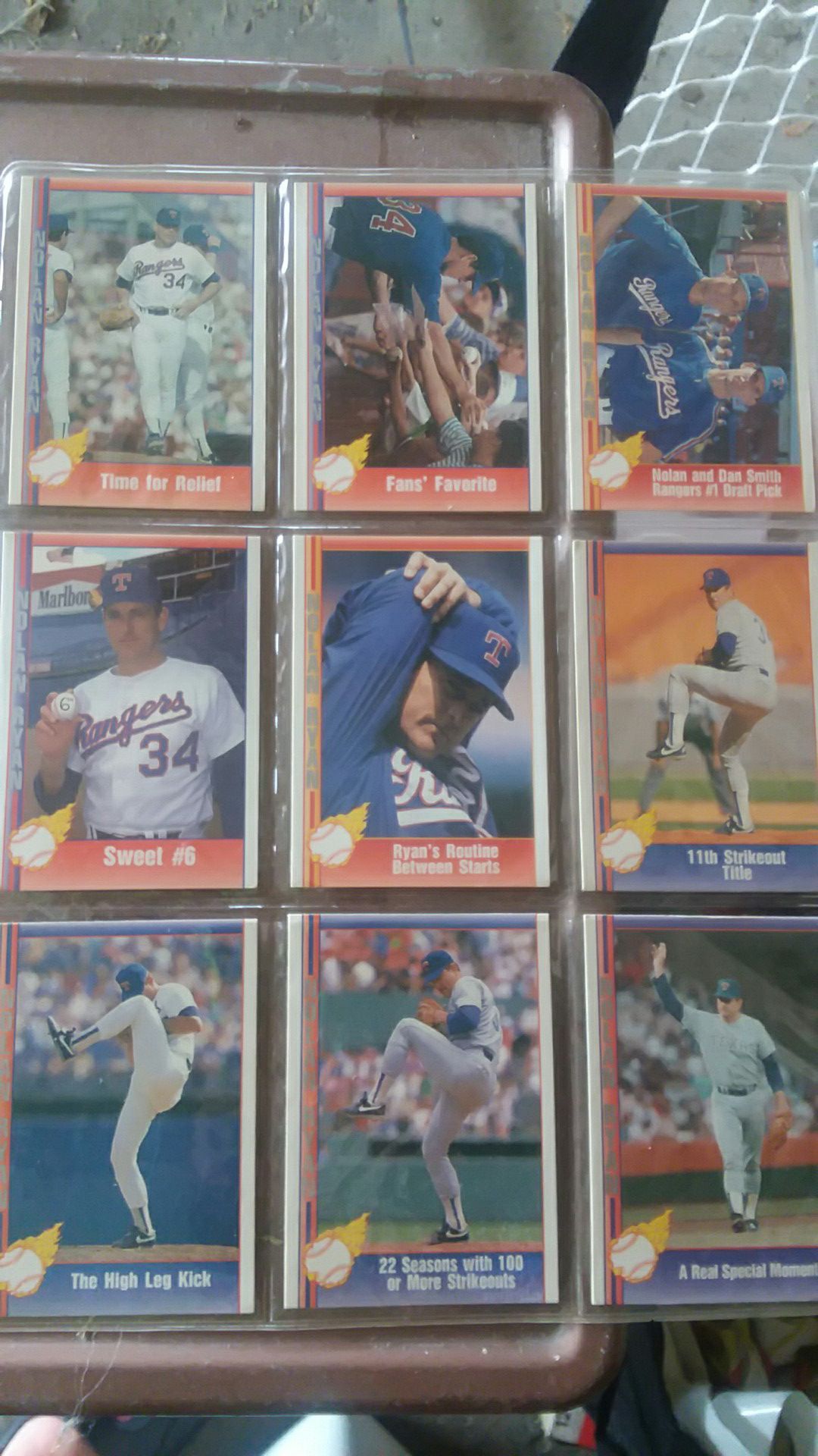 24 Nolan Ryan baseball cards