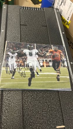 Ducks signed photo