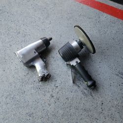 Disc Sander And Air Gun Both Hydraulic Air Compressed Selling Both Of Them For $30 Firm