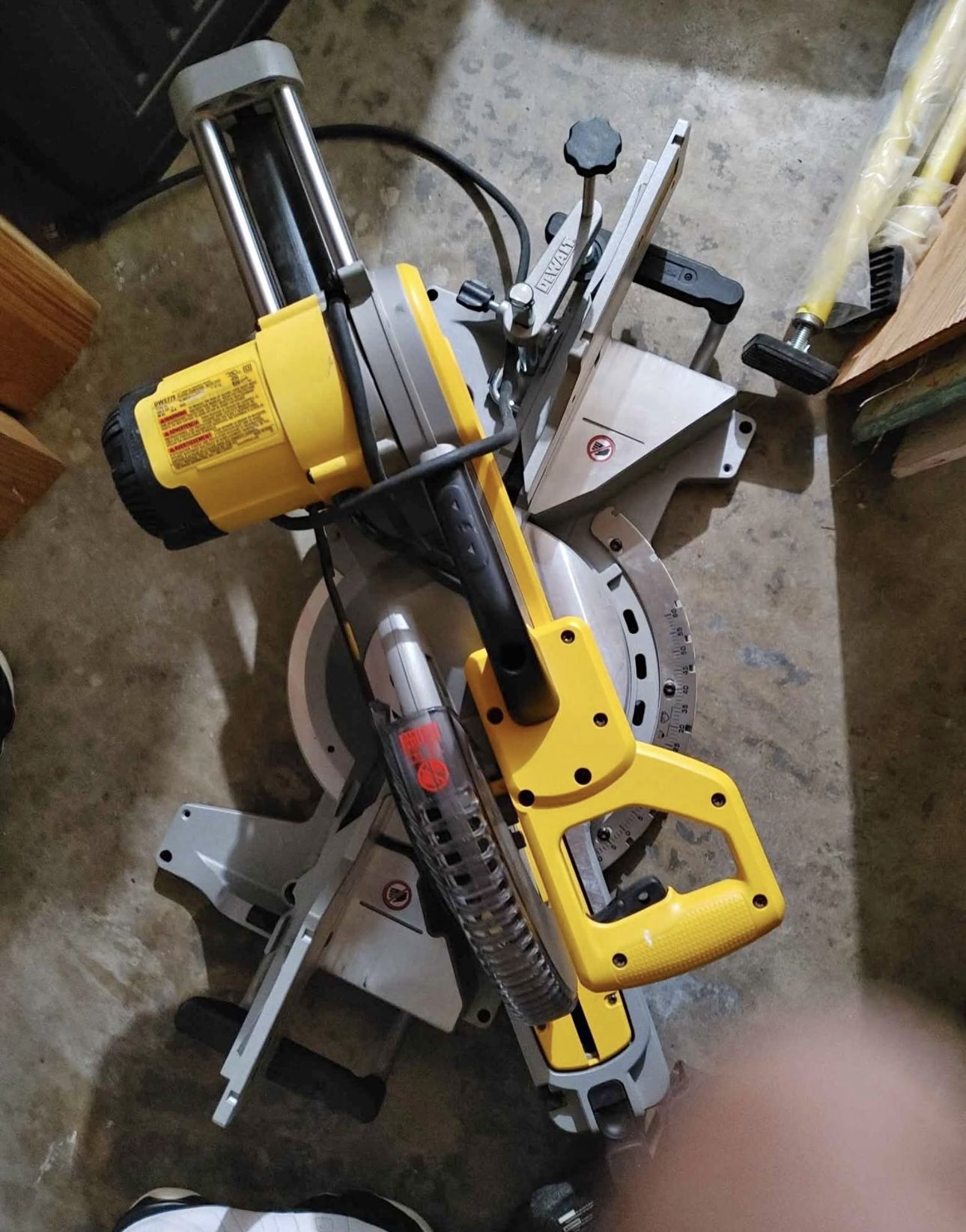 15 Amp Corded 12 in. Double Bevel Sliding Compound Miter Saw with XPS technology, Blade Wrench and M