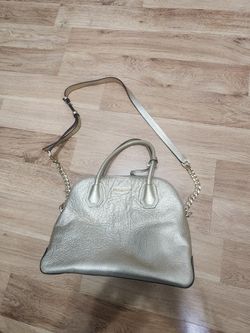 Michael Kors Studio Mercer Large Dome Leather Satchel
