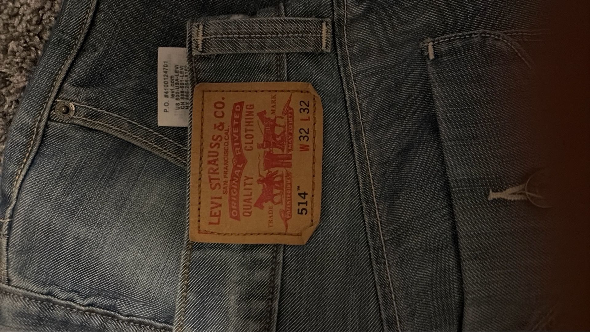 Levis 514 Jeans