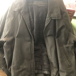 St. John’s bay Black Leather Jacket