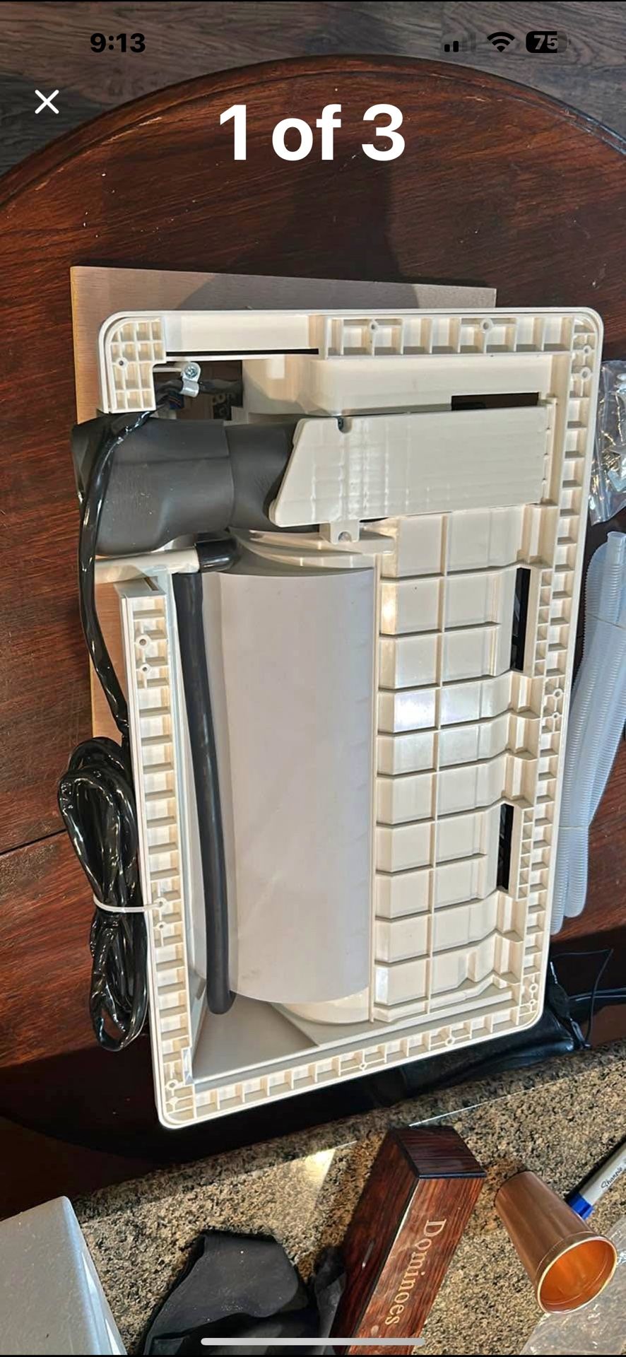12V Electric Semi Cab Air Conditioner Universal RV Caravan Split A/C indoor unit only w remote