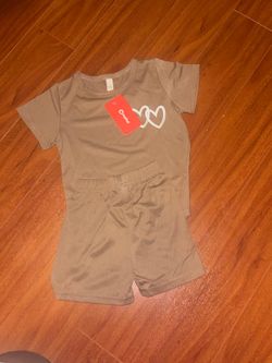 1 years old Kids Two-Piece T-Shirt and Shorts Set
