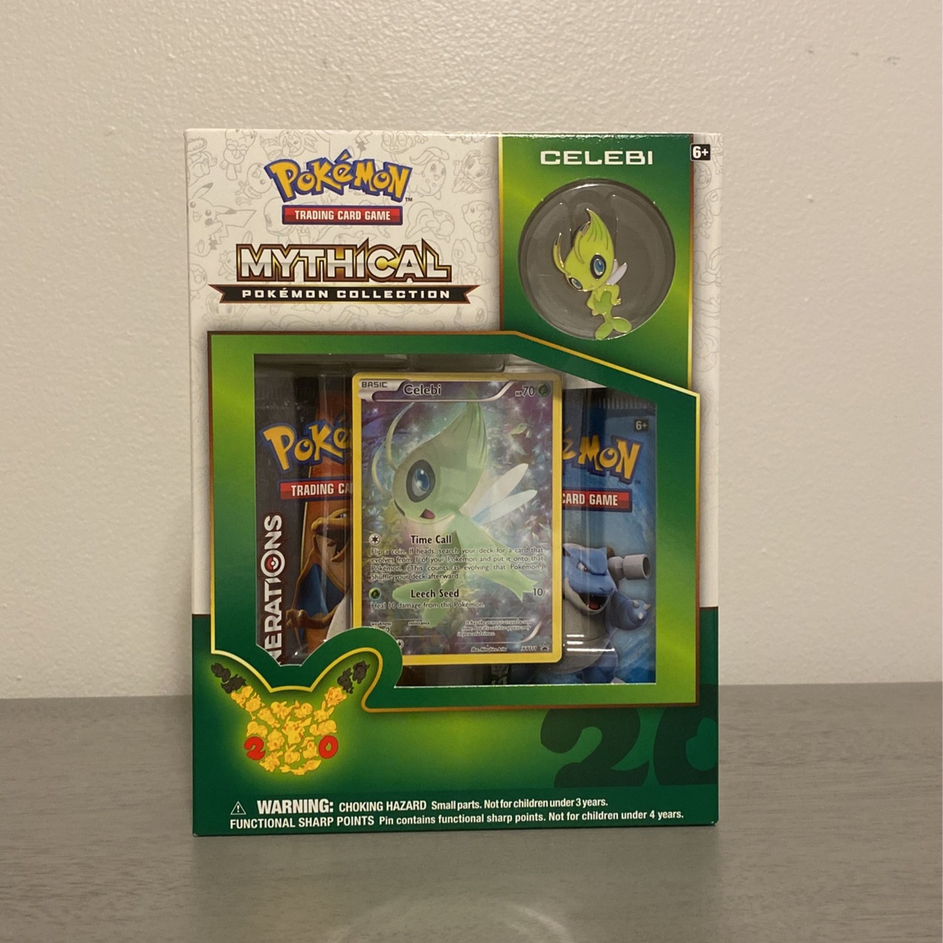 Pokemon - Mythical Collection - 20th Anniversary - Generations- Celebi