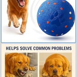 2025 Upgraded Smart Interactive Dog Toy, Durable E-TPU Material, Built-in Anti-mistouch Switch, for Large, Medium, and Small Dogs – Dog Toys to Keep T