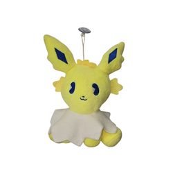 Pokemon Jolteon Eevee Plush 9" H Stuffed Animal with Hanging Suction Cup