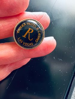 Vintage Souvenir Pin from the Iconic Riviera Hotel & Casino in Las Vegas