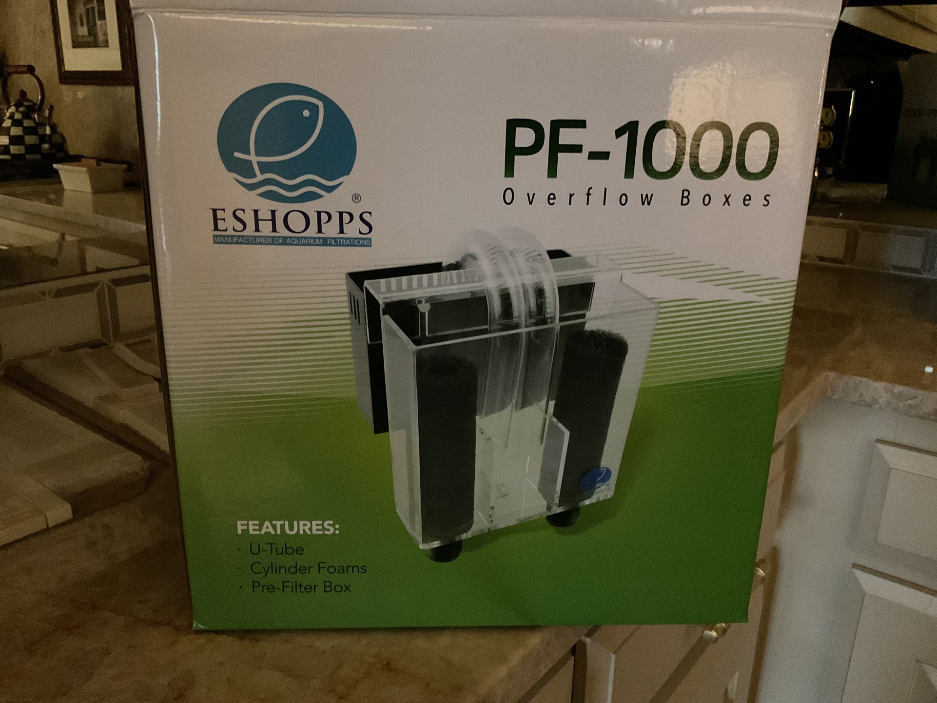 Eshopps PF 1000 OVERFLOW BOX $100.00 Or Best Offer