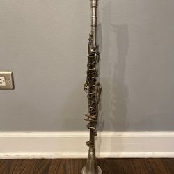 VINTAGE HOLTON SILVER CLARINET 