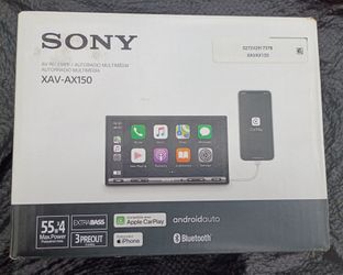 SONY AV RECEIVER/STEREO, MODEL # XAV-AX150
