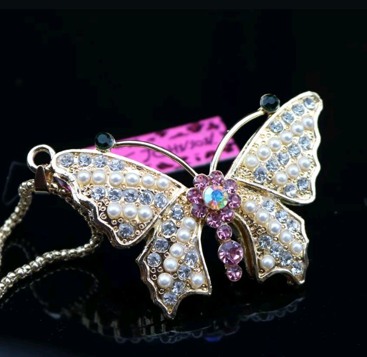 Bestey Johnson Butterfly Necklace