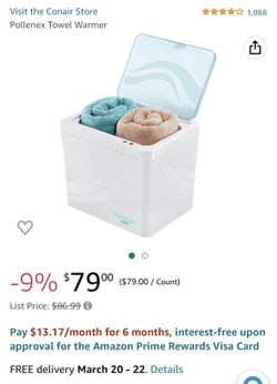 Conair Towel Warmer for Sale in Inglewood, CA - OfferUp