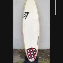 6'2" Fire Wire Surfboard W Leash