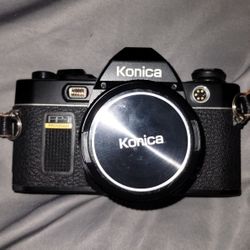 Konica Hexanon AR 50mm F1.8 lens, made in Japan.