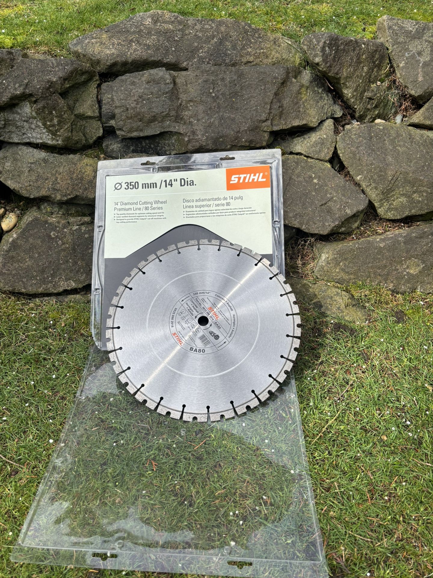 Stihl BA80 14” Diamond Cutting Wheel Premium Line (brand New)