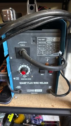 90 mp flux wire welder